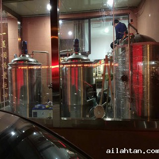 300L酒店啤酒设备